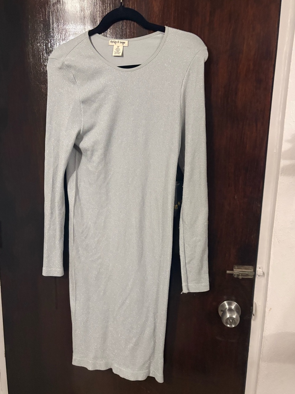 Bundle 3 for $25. NWT Ashley abd Sage Long-Sleeve Sheath Dress. Size L-XL.